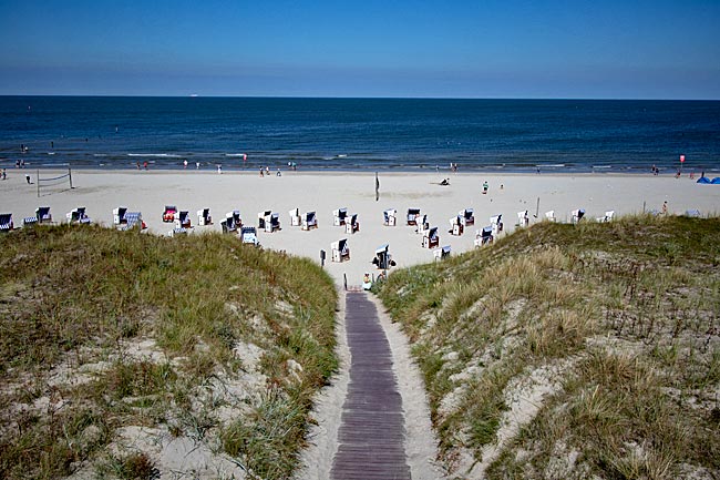 Norderney - Blick auf den Nordstrand