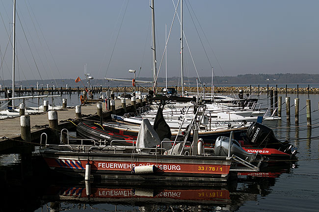Marina in Glücksburg - Bremen sehenswert - distant places