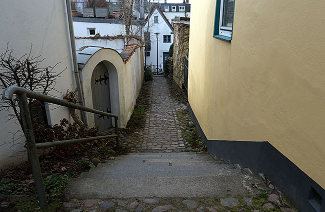 Schiffergang im Kapitänsviertel - Bremen sehenswert - distant places