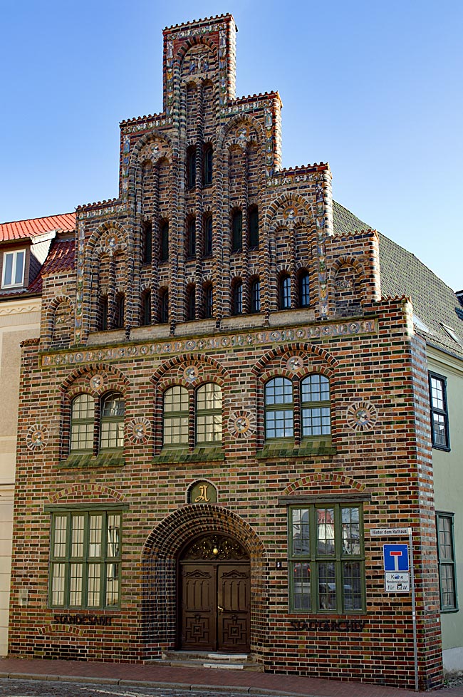 Rostock - Facade of the Kerkhoffhaus