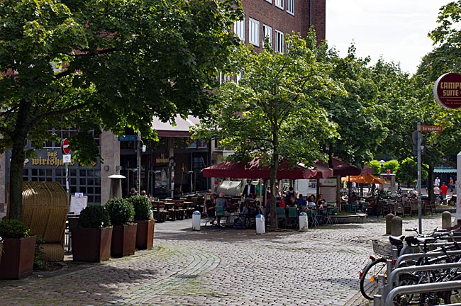Kiel - Dining at Europaplatz
