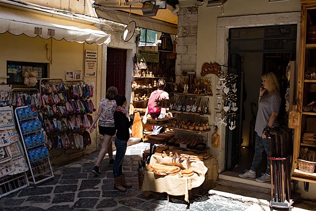 Corfu in Greece - Business