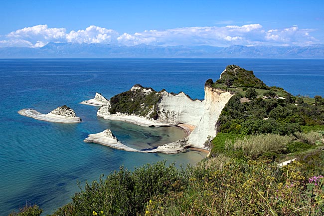 Corfu in Greece - Cape Drastis