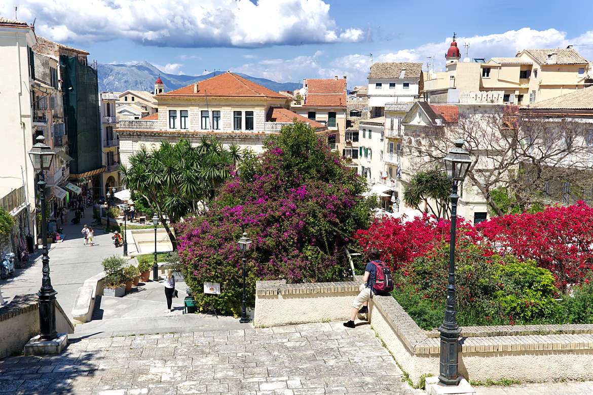 Corfu in Greece - Kerkyra - distant places