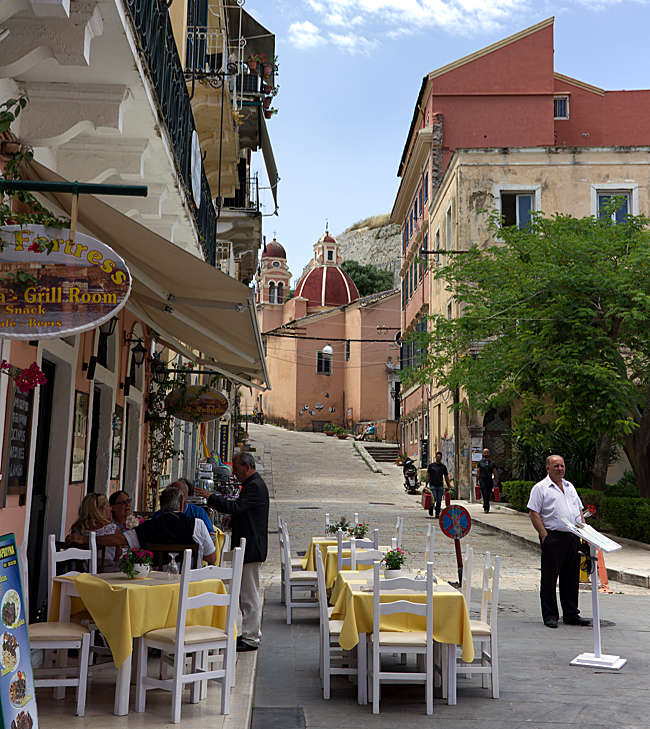 Corfu in Greece