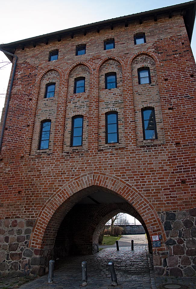 Rostock - Kuhtor with windows