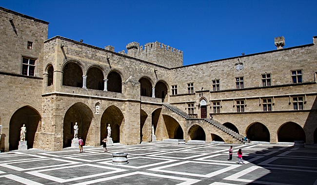 Rhodes Old Town - Palace of the Grandmaster