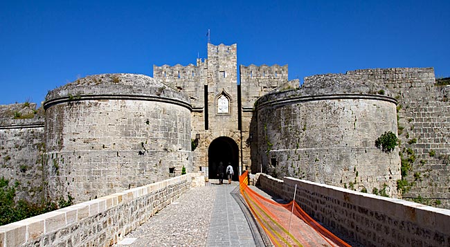 Rhodes Old Town - Amboise Gate