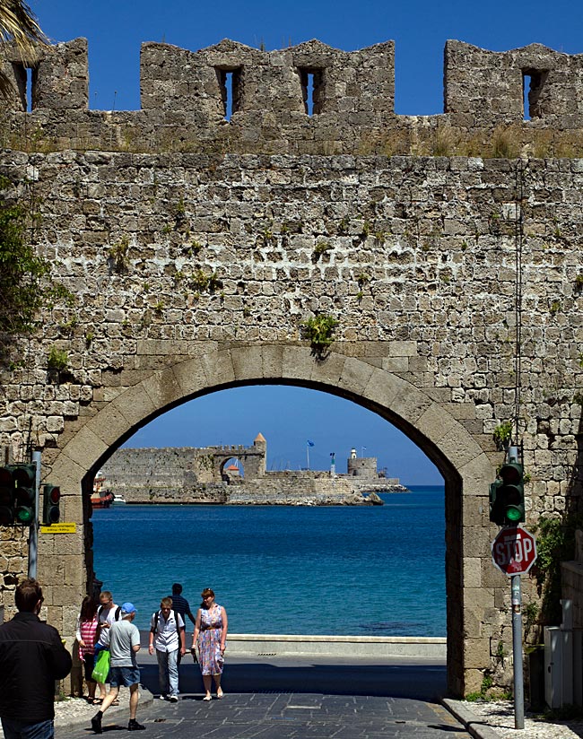 Rhodes Old Town - Mary Gate
