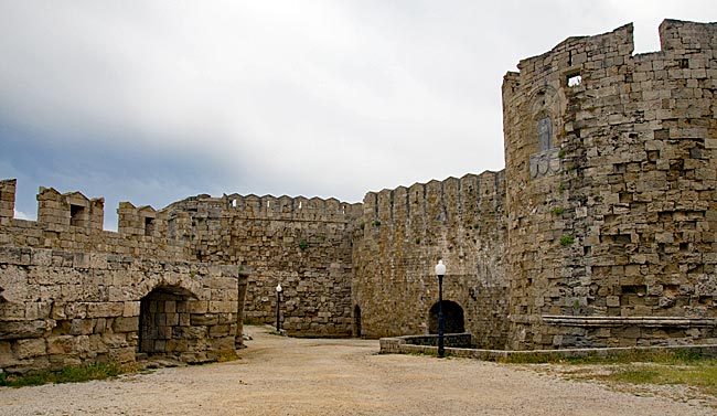 Rhodes Old Town - St. Paul's Bastion (Pili Agios Pavlos)