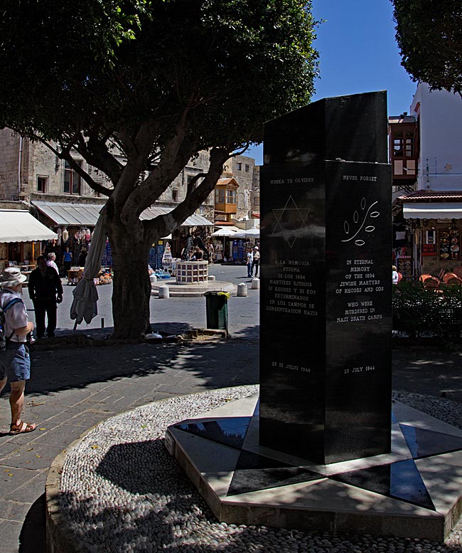Rhodes Old Town - Martyrion Efreon Square