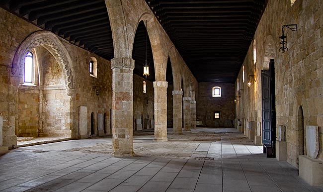 Rhodes Old Town - Museum at New Hospital
