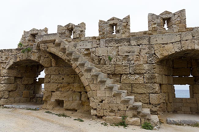 Rhodes Old Town - ruins