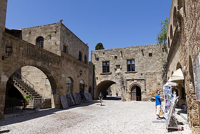 Rhodes Old Town - ancient houses