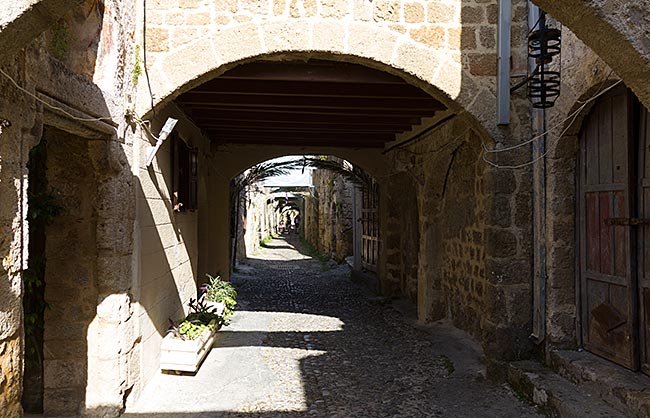 Rhodes Old Town - small street