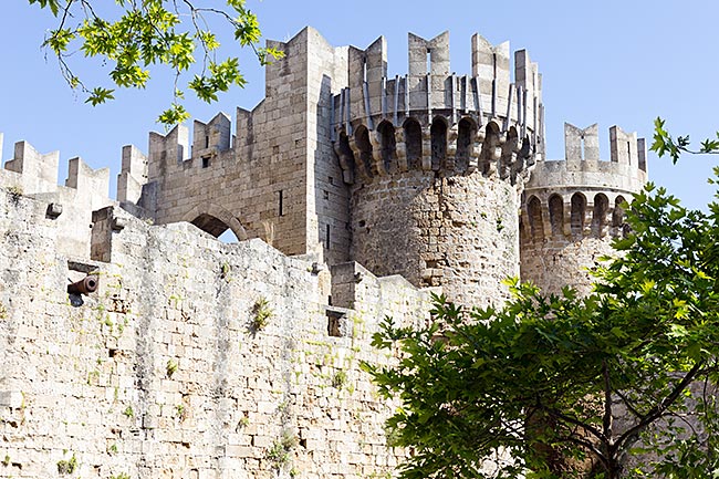 Rhodes Old Town - ancient walls