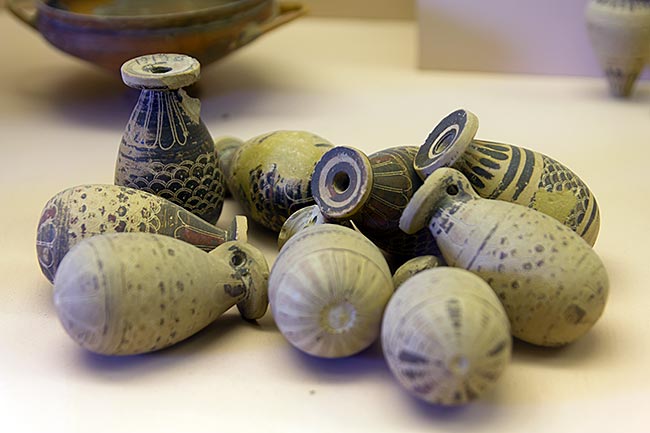 Rhodes Old Town - ancient vases