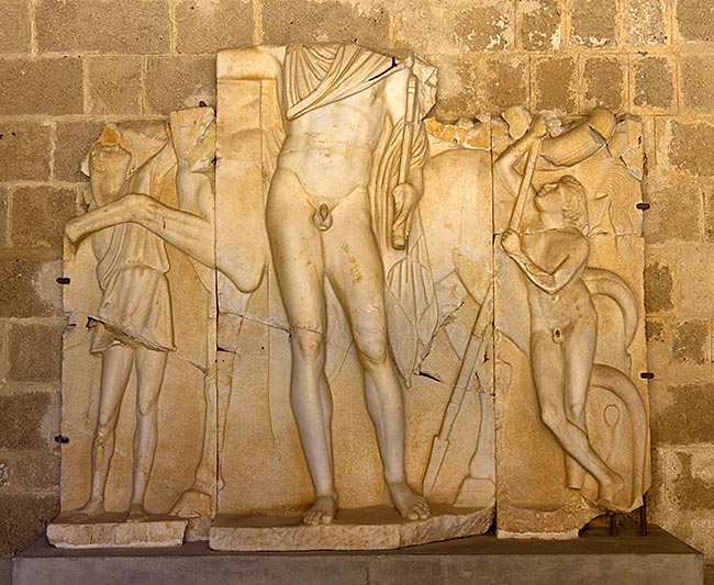 Rhodes Old Town - ancient art