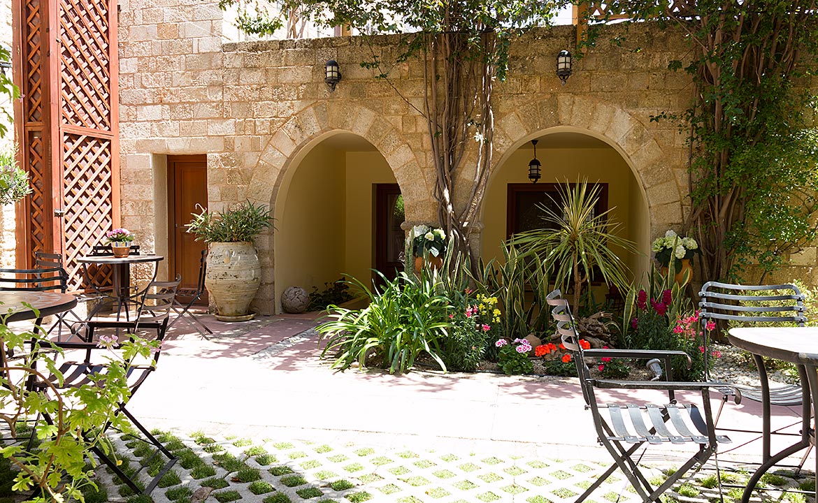 Rhodes Old Town - distant places