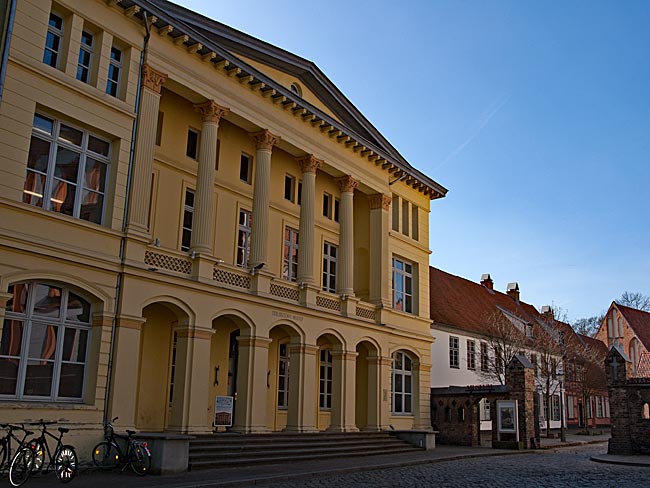 Rostock - The former Supreme Court of Appeal, adjacent the Abbey of the Holy Cross