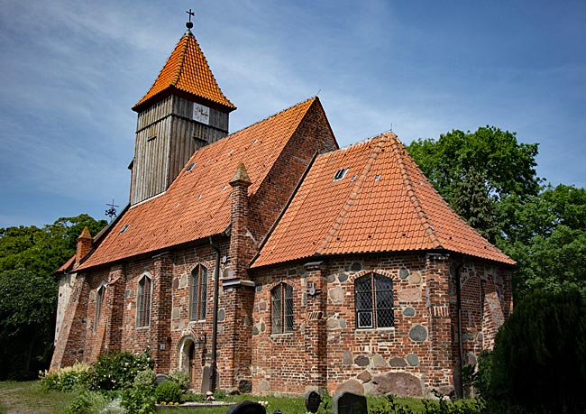 Middelhagen on Rügen island - St. Katharinenkirche