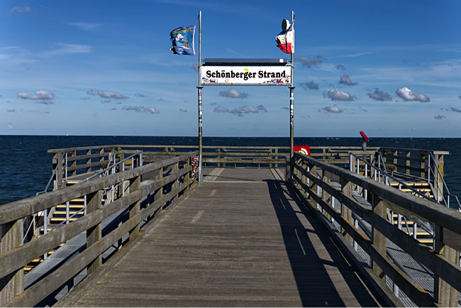 The pierhead - Schönberger Strand - Probstei