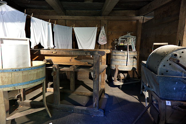 Laundry was a tough job back then in Probstei Museum Schönberg - Probstei