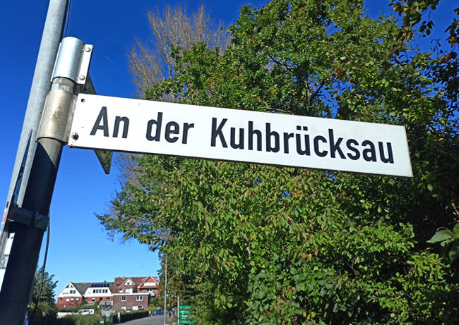 bizarre street name in Kalifornien - Schönberger Strand - Probstei