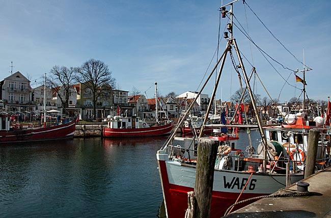 Warnemünde at the Old River