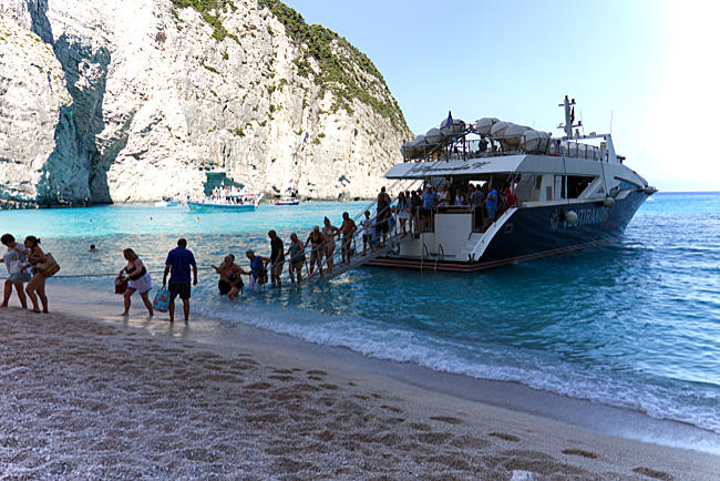 Ionian island Zakynthos in Greece