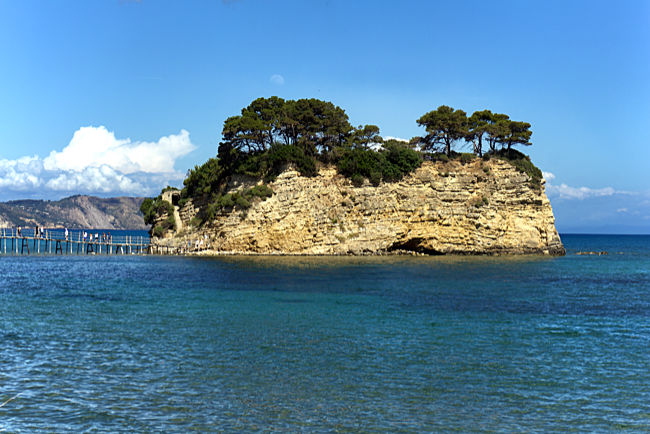 Ionian island Zakynthos in Greece