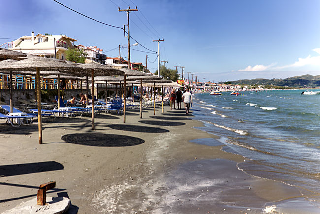 Ionian island Zakynthos in Greece