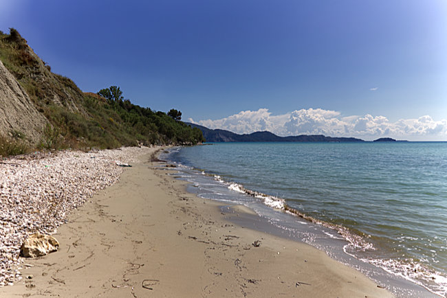 Ionian island Zakynthos in Greece