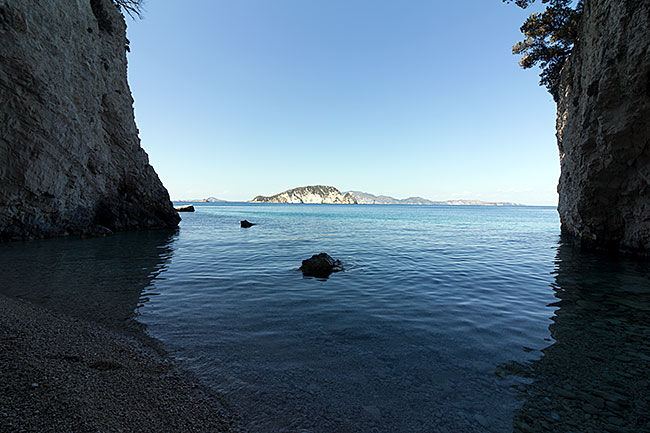 Ionian island Zakynthos in Greece