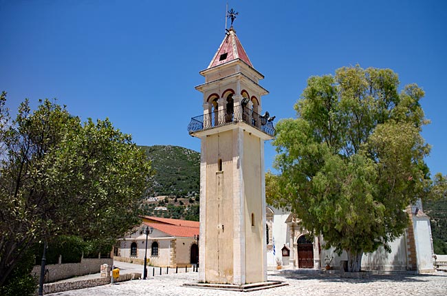Zakynthos, the Ionian Island in Greece - Small church in the village of Lithakia