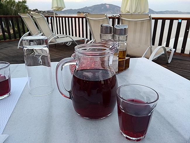 Zakynthos, the Ionian Island in Greece - Perhaps a red wine would be nice too