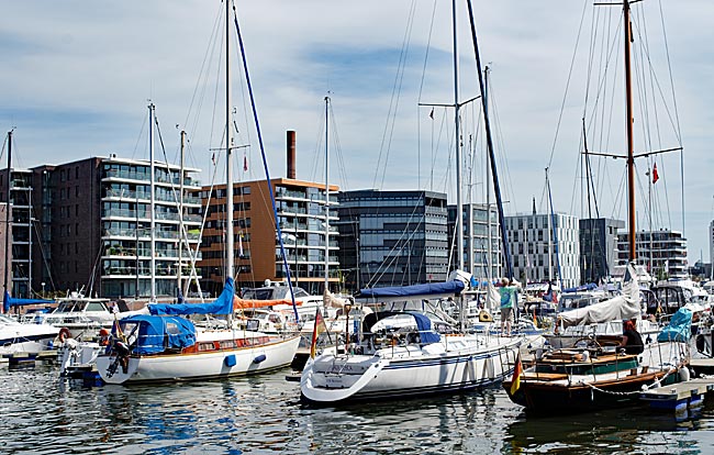 Bremerhaven - Marina im Neuen Hafen