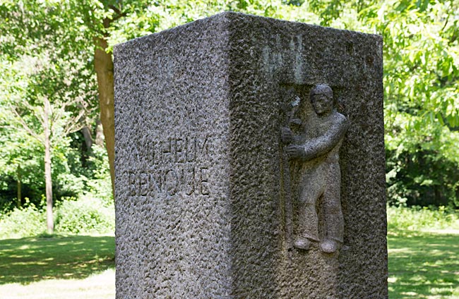 Benquestein im Bürgerpark - Bremen sehenswert