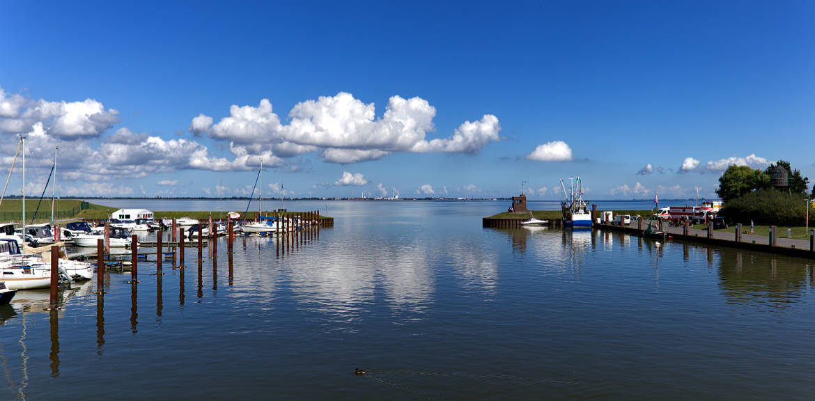 Dangast, Blick auf die Bucht - Bremen sehenswert