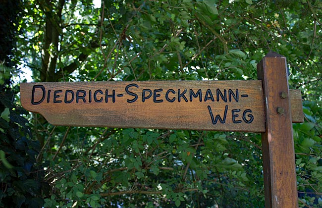 Fischerhude - Der Heidedichter Diedrich Speckmann starb 1938 in Fischerhude