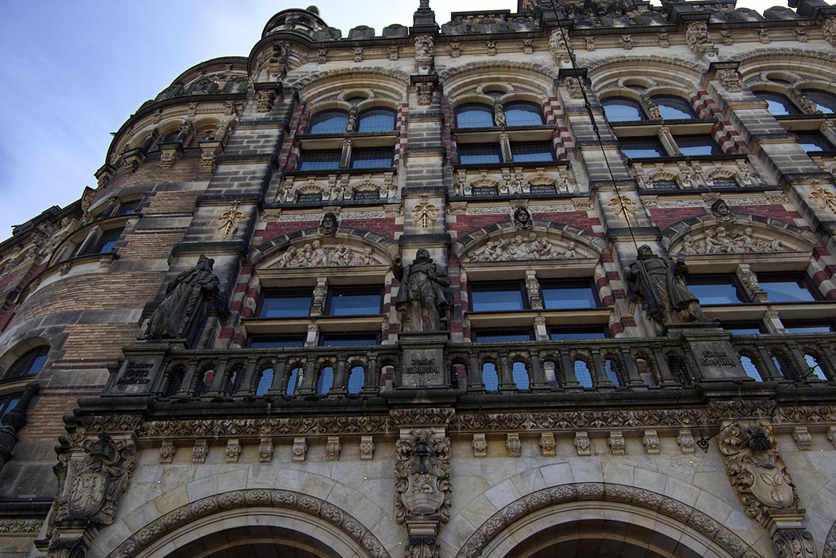 Gerichtsgebäude an der Domsheide - Bremen sehenswert