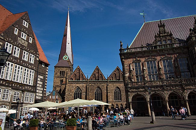 Bürgerhäuser am Markt - Bremen sehenswert