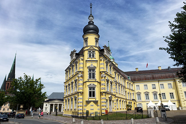 Oldenburg - Schloss, Schlosswache, St. Lambertikirche