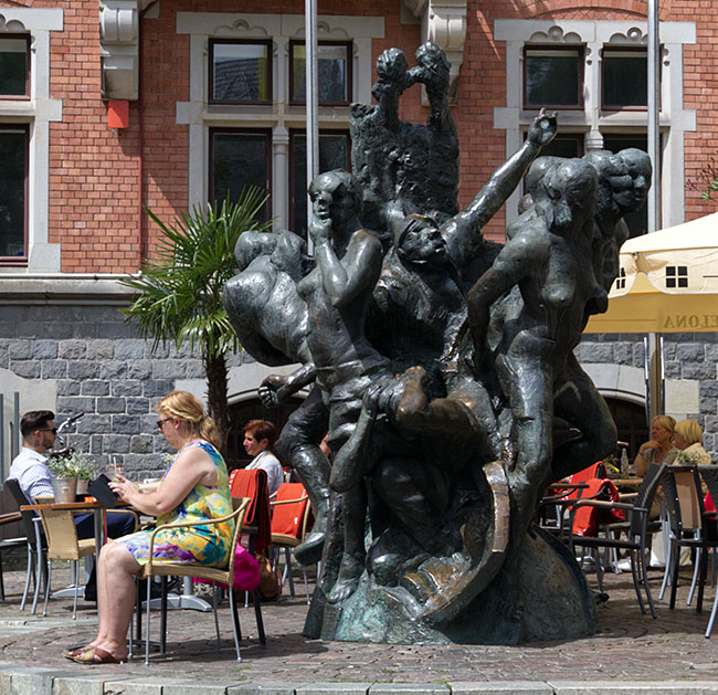 Oldenburg - Brunnen am Rathausmarkt