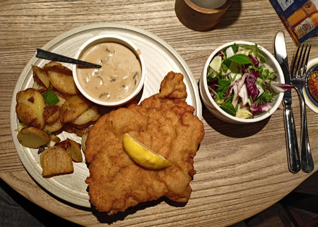 Rustikales Menü im Paulaner - Bremen sehenswert