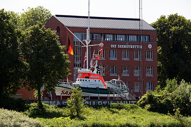Die Zentrale der Seenotretter in Bremen an der Weser